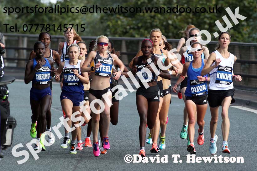 Womens Great North Run. Photo: David T. Hewitson/Sports for All Pics